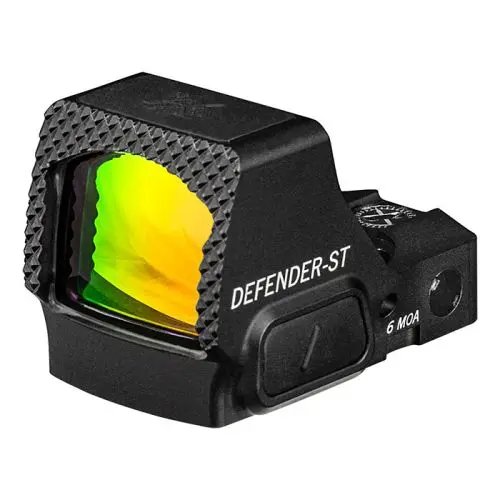[843829133296] Vortex Defender-ST Micro Dot Sights | Motion Activation w/ Auto-Shutoff, DeltaPoint Pro Footprint, Fast-Rack Texturing