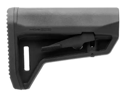 [840815138068] Magpul MAG1242BLK MOE SL-M Carbine Stock Black Synthetic for Mil-Spec AR-Platform 