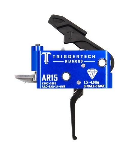[885768003346] Triggertech Diamond AR-15 1.5-4lb Adjustable Trigger - Flat