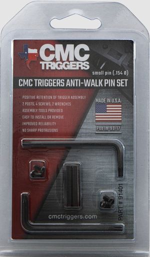 [850544004909] CMC AR-15 Anti-Walk Pin Set